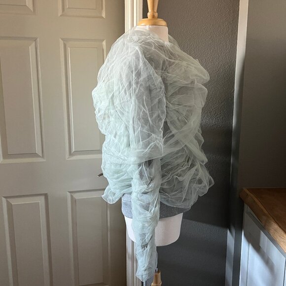 Y/Project tulle-wrapped sweatshirt - Picture 6 of 13